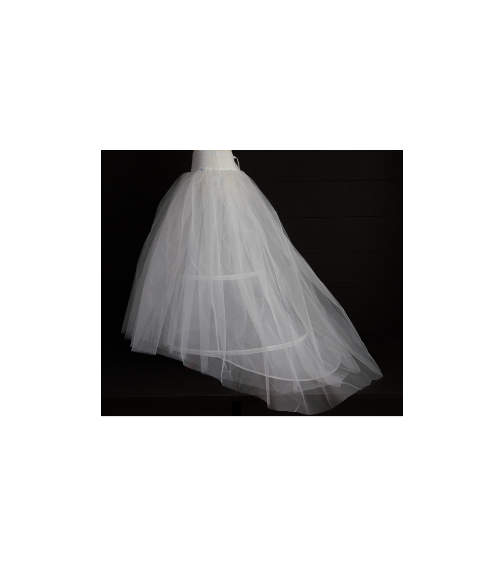 CANCAN DE NOVIA PARA VESTIDO PRINCESA CON COLA